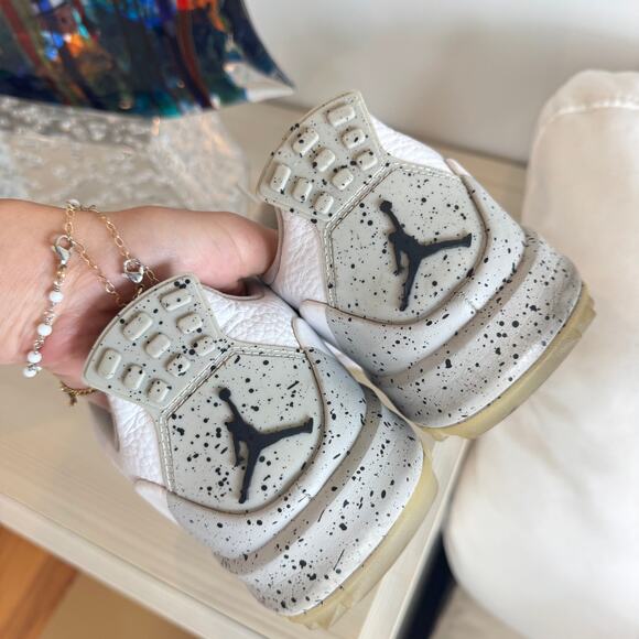 Size 13 - Jordan ADG 3 White Tech Grey Athletic Shoe - Picture 6 of 12